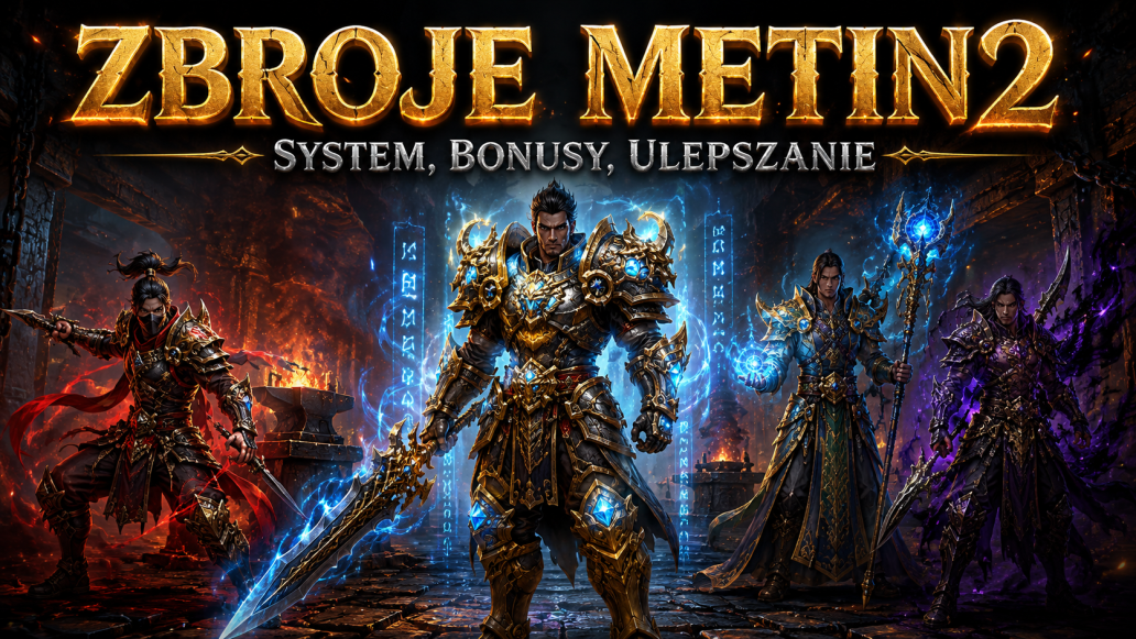 Zbroje w Metin2 kompletny poradnik Czym są zbroje w Metin2?