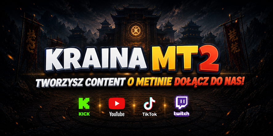 Tworzysz content o Metinie? Dołącz do nas!
