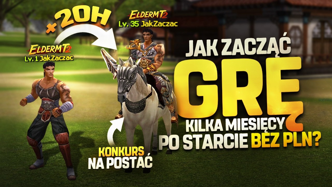 ElderMt2 - Jak zacząć grę bez PLN? Konkurs na postać!