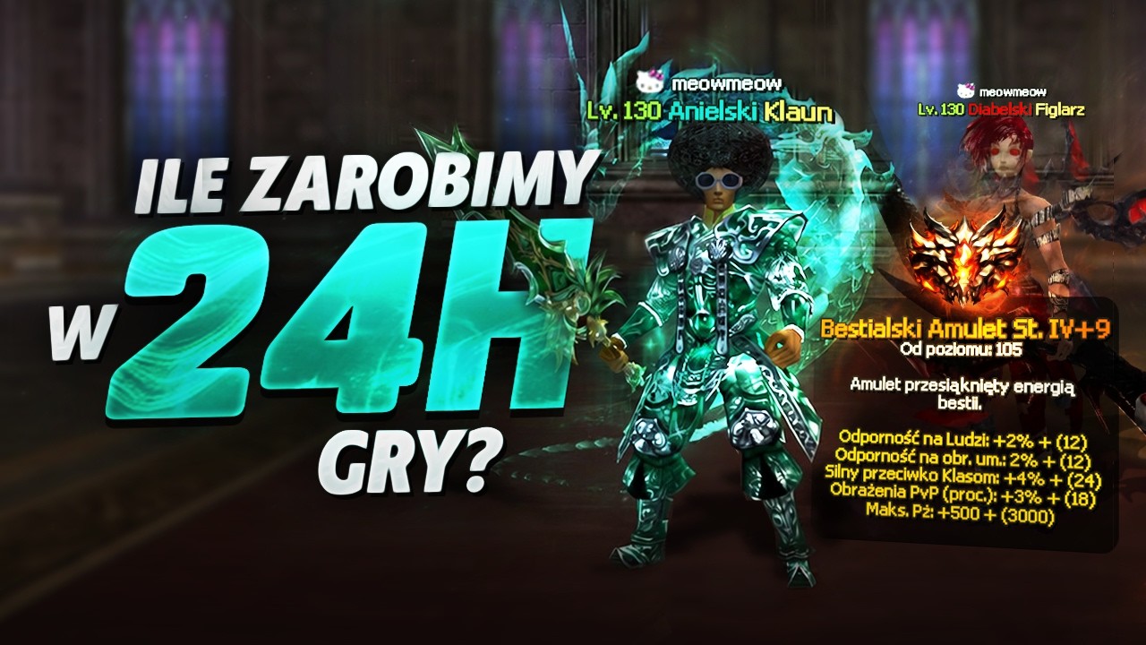 【2】Sovelia-  Ile Zarobimy w 24H?! Amulet IV do PVP o wartości 15000PLN![KONKURS]