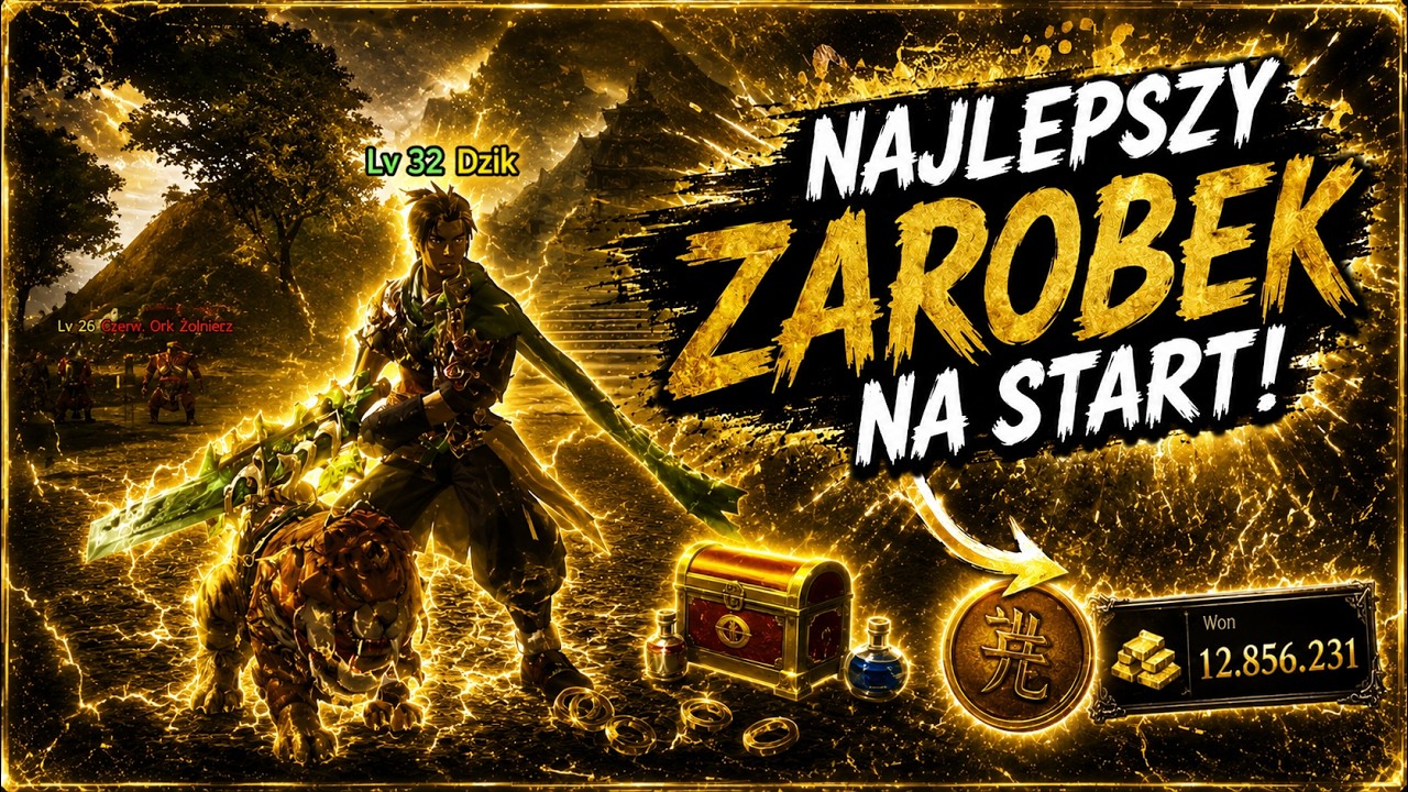 Monastyr2 [#01] - NAJLEPSZY ZAROBEK NA START? [METIN2 HARD]