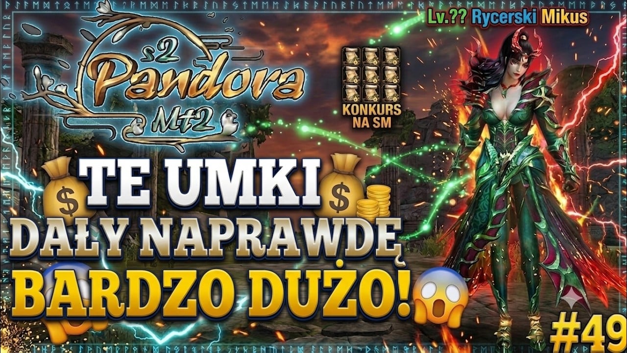 PandoraMT2 #49 - OGROMNE CYRKI W PVP XD