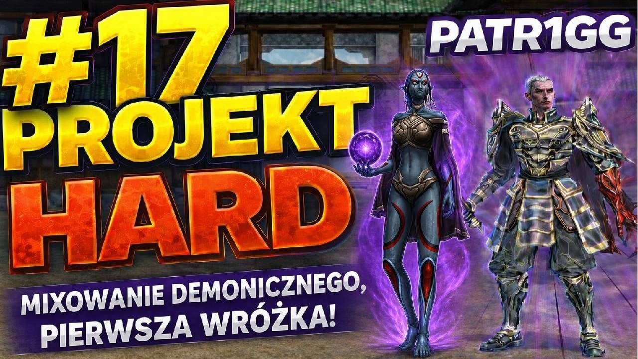 PROJEKT HARD #17 - MIXOWANIE DEMONICZNEGO,  WALKA Z KOLCAMI, PIERWSZA WRÓŻKA!!