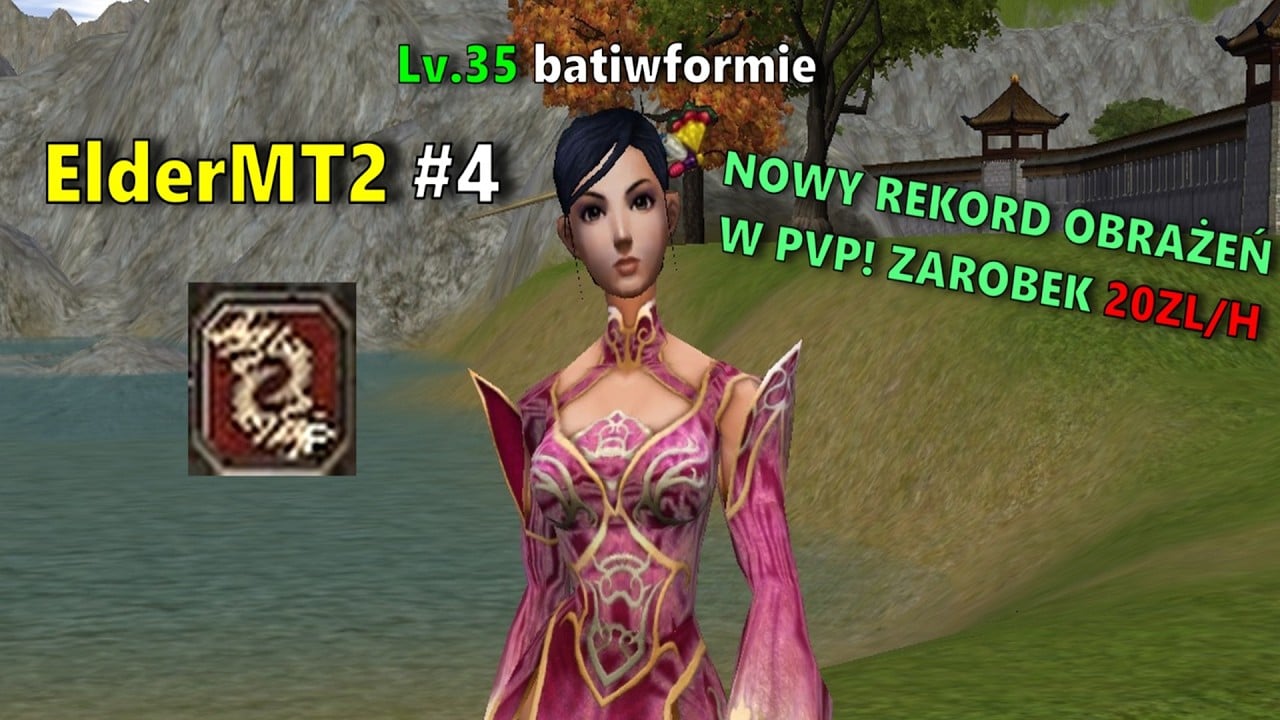 ElderMT2 [4] - NOWY REKORD OBRAŻEŃ W PVP! I ZAROBEK 20ZL/H I KONKURS!