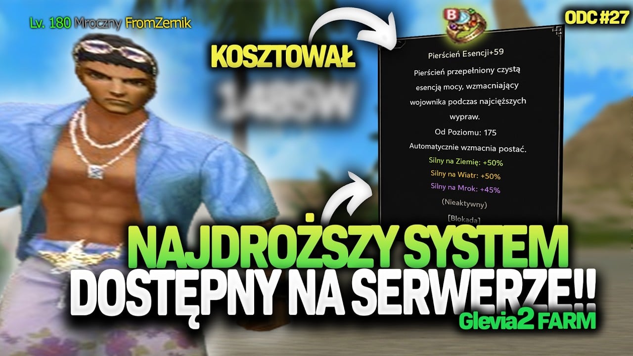 Glevia2 Farm #27 ILE DMG DAJE NAJDROŻSZY SYSTEM NA SERWERZE!?!?