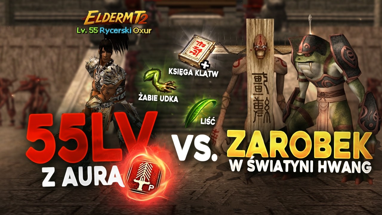 ElderMT2 #29 - Sprawdzamy zarobek w Świątyni Hwang | RZUCIŁEM PRACĘ W BANKU DLA METINA | Konkurs