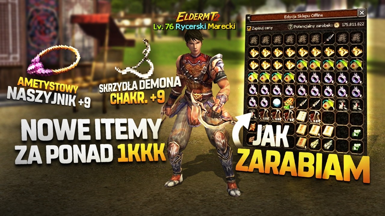 ElderMt2 - Jak zarabiam? Top1 Chakry?