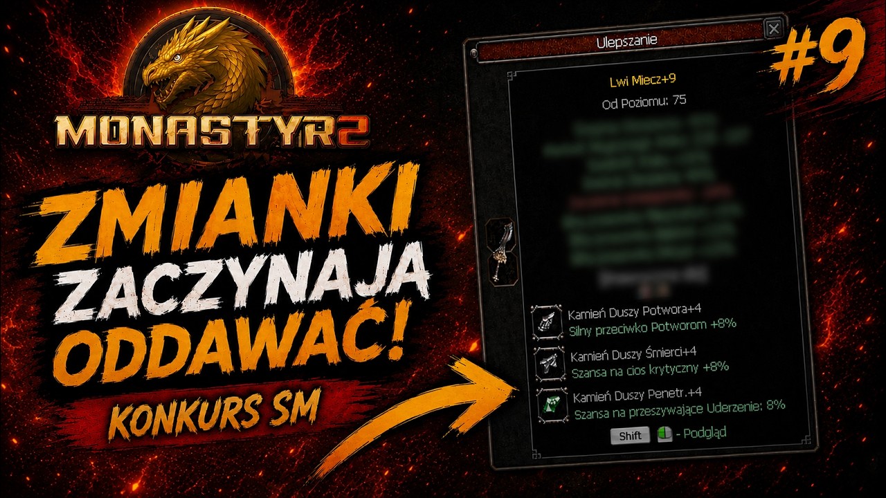 MONASTYR2 - SERIA TYLKO DWOMA RĘKOMA DO 105Lv!