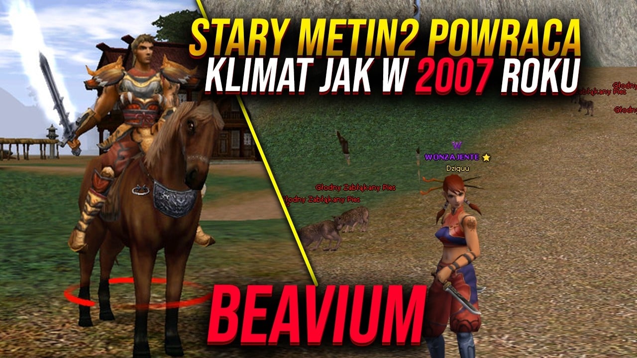Beavium.pl - METIN2 JAK ZA DAWNYCH LAT Z VIPEM ZA 1PLN! [ZAPOWIEDŹ]