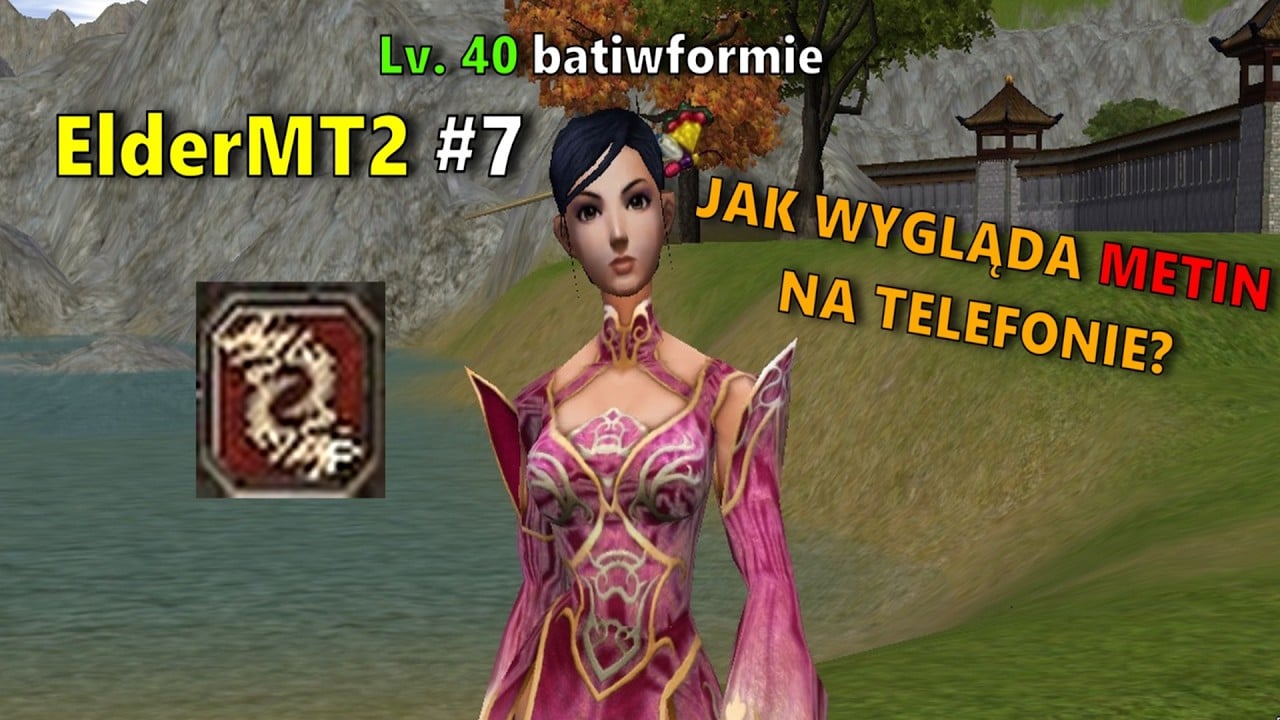 ElderMT2 [7] - JAK WYGLĄDA METIN NA TELEFONIE? LOCH MAŁP TO JAKIEŚ ŻARTY I KONKURS!