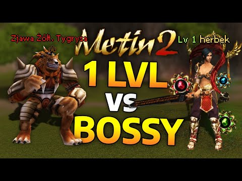 Metin2.pl - 1LVL Z ALCHEMIĄ - TEST BOSSÓW I METINÓW
