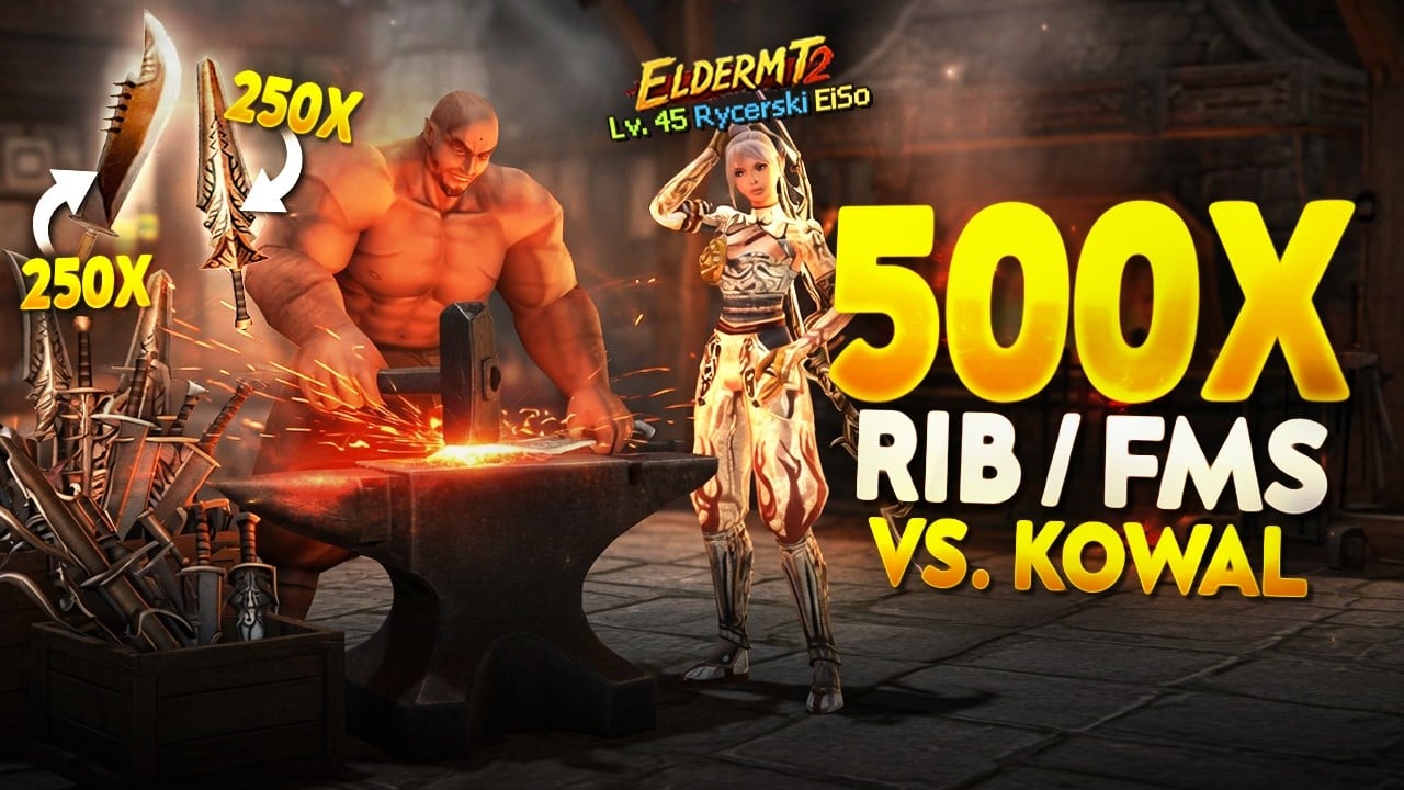 ElderMT2 #26 -  500 Broni vs Kowal - Największe Ulepszanie na Serwerze