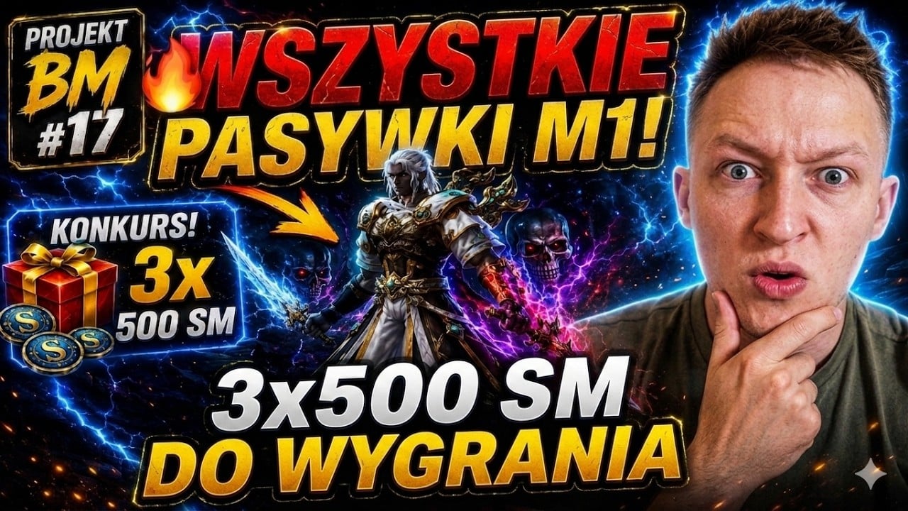 SOVELIA - Projekt BM #17 | Wszystkie PASYWKI M1 + Konkurs 3x500 SM! 🔥
