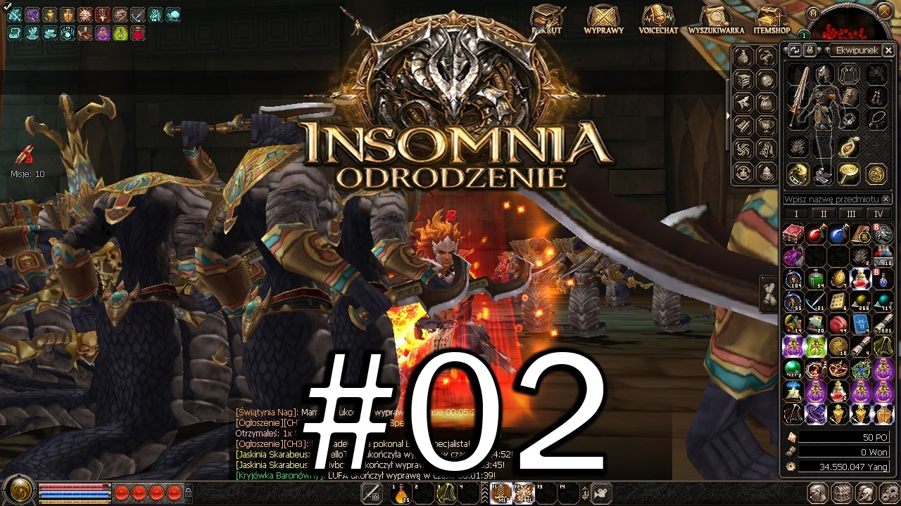 InsomniaMT2 - ODRODZENIE [#02] - Najcięższa Decyzja w Moim Życiu! METIN NA MODACH! Ale nie takich 💯🔥