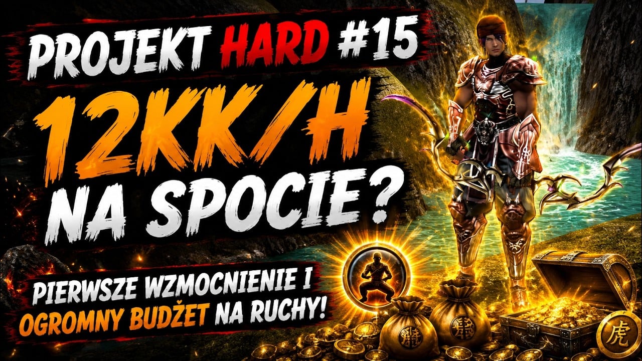 PROJEKT HARD #15 | ARCHER - 12KK/H NA SPOCIE? PIERWSZE WZMOCNIENIE I OGROMNY BUDŻET NA RUCHY!