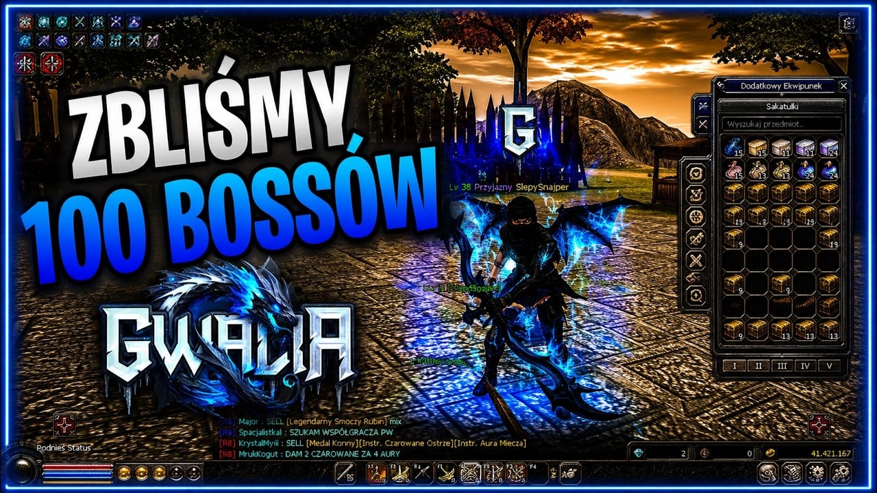 GWALIA.PL-  MOCNY WJAZD - WJAZD ARCHERÓW NA BOSSY