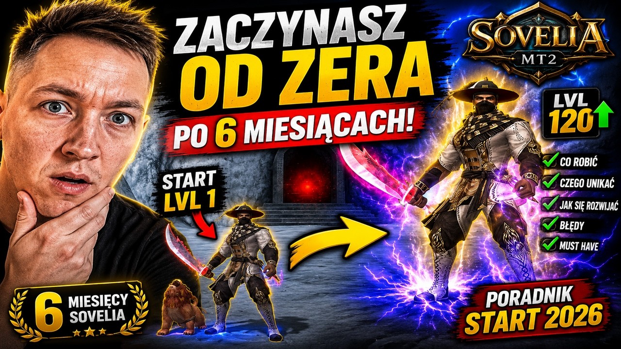 SOVELIA MT2 - Zaczynasz od ZERA po 6 Miesiącach! Poradnik Start 2026