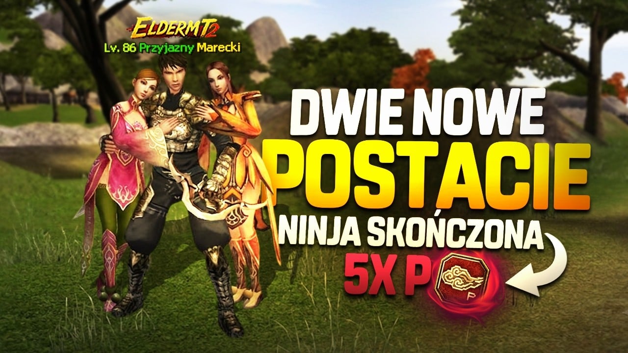 ElderMt2 - Ninja skończona! Dwie nowe szamanki. Dajcie mi w spokoju kopać :D