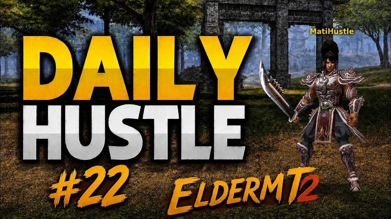 ElderMT2 #22 NAJLEPSZY ZAROBEK NA 55LV? daily 22/30 matihustle metin2