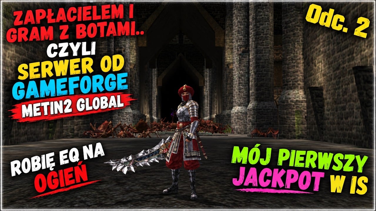 METIN2 DIAMOND - EQ NA OGIEŃ JEST OP🔥MAPY LOW LVL PRZEJĘTE PRZEZ BOTY NA PŁATNYM SERWERZE !?!? #02