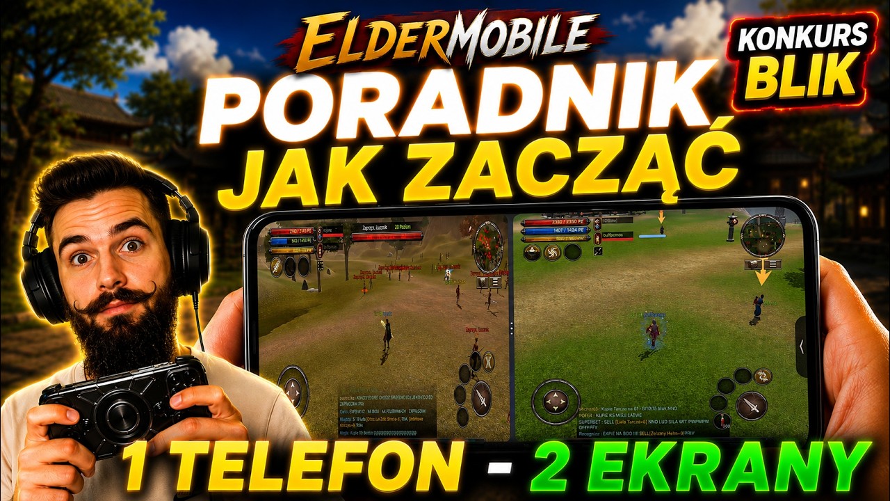 🟢ElderMobile 👉PORADNIK JAK ZACZĄĆ💪 DA SIĘ GRAĆ NA 2 POSTACIE💪 JuPiK metin2