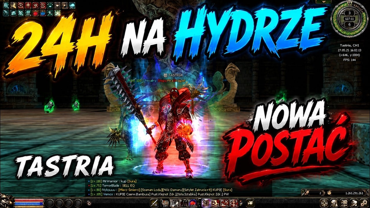 TASTRIA - HYDRA 24H + NOWA POSTAĆ - TERAZ MAMY DWIE GŁOWY