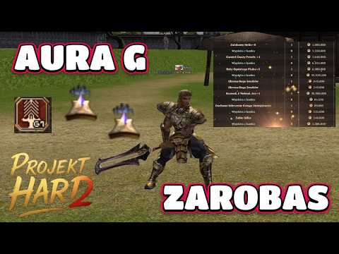 Projekt Hard #7 - JAK NA FARCIE ZAROBIŁEM 40KK YANG W 3 GODZINY - ZWOJOWANIE AURY DO G (KONKURS)