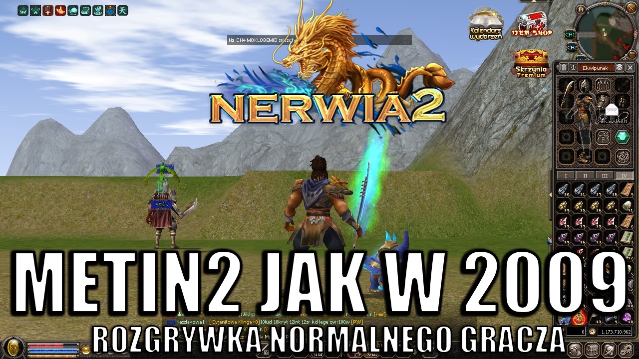 Nerwia2 - 35 LVL vs RESZTA SERWERA! AFERA NA BO METIN2 JAK W 2009! ROZGRYWKA NORMALNEGO GRACZA [#06]