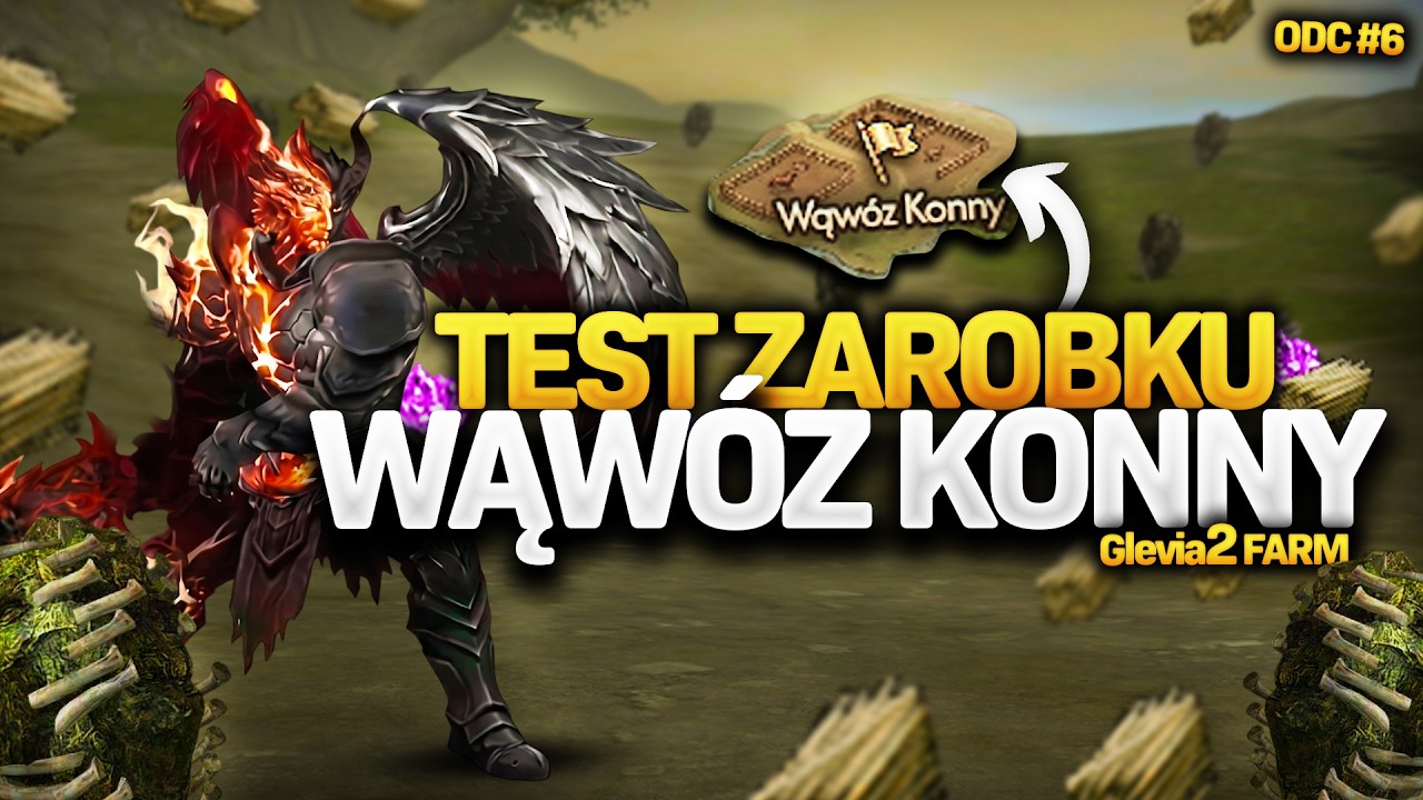 Glevia2 Farm #06 Wąwóz konny - Podsumowanie dropu // Ponad 100W obrotu w jednym filmie!!