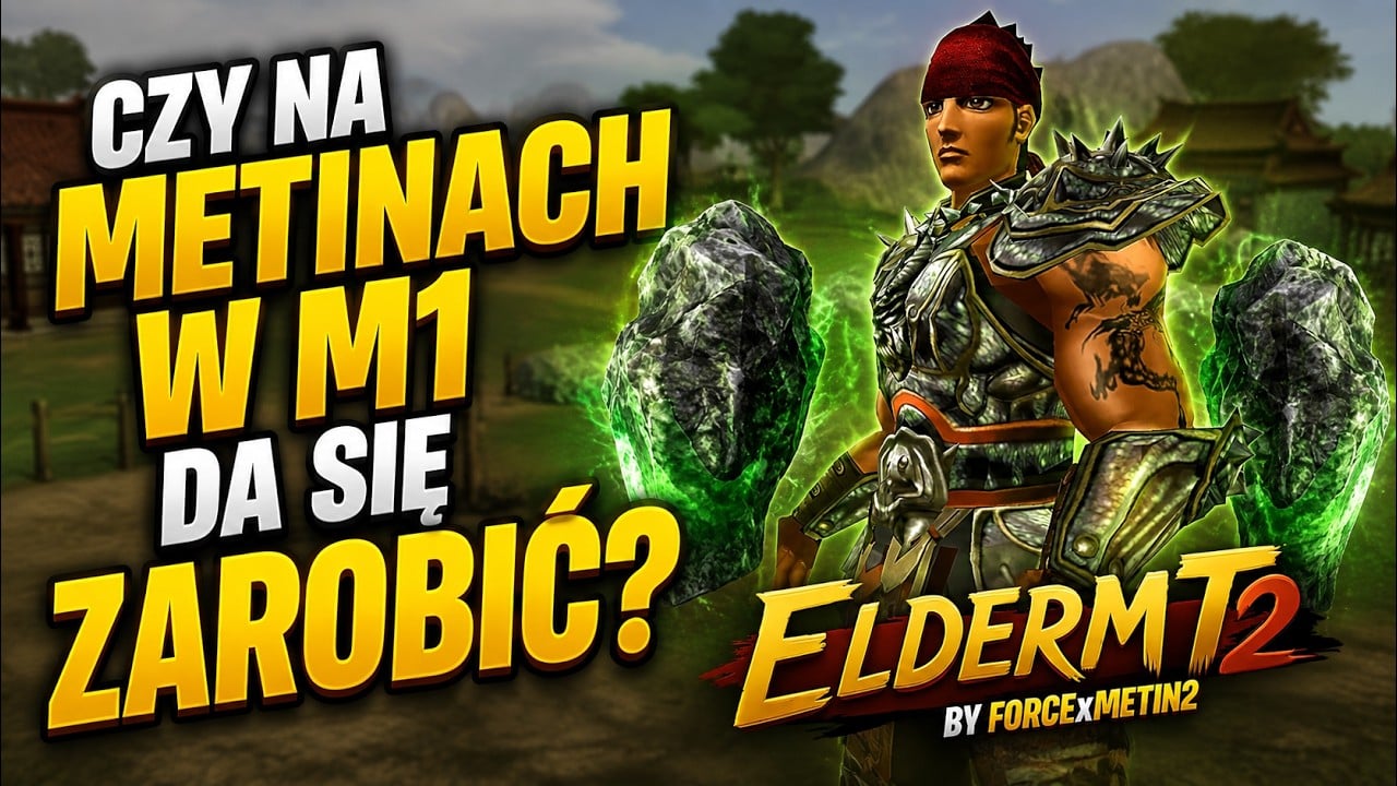 【𝟐】ElderMT2 - Czy na metinach w M1 da się zarobić? | #metin2 #eldermt2 #eldermt