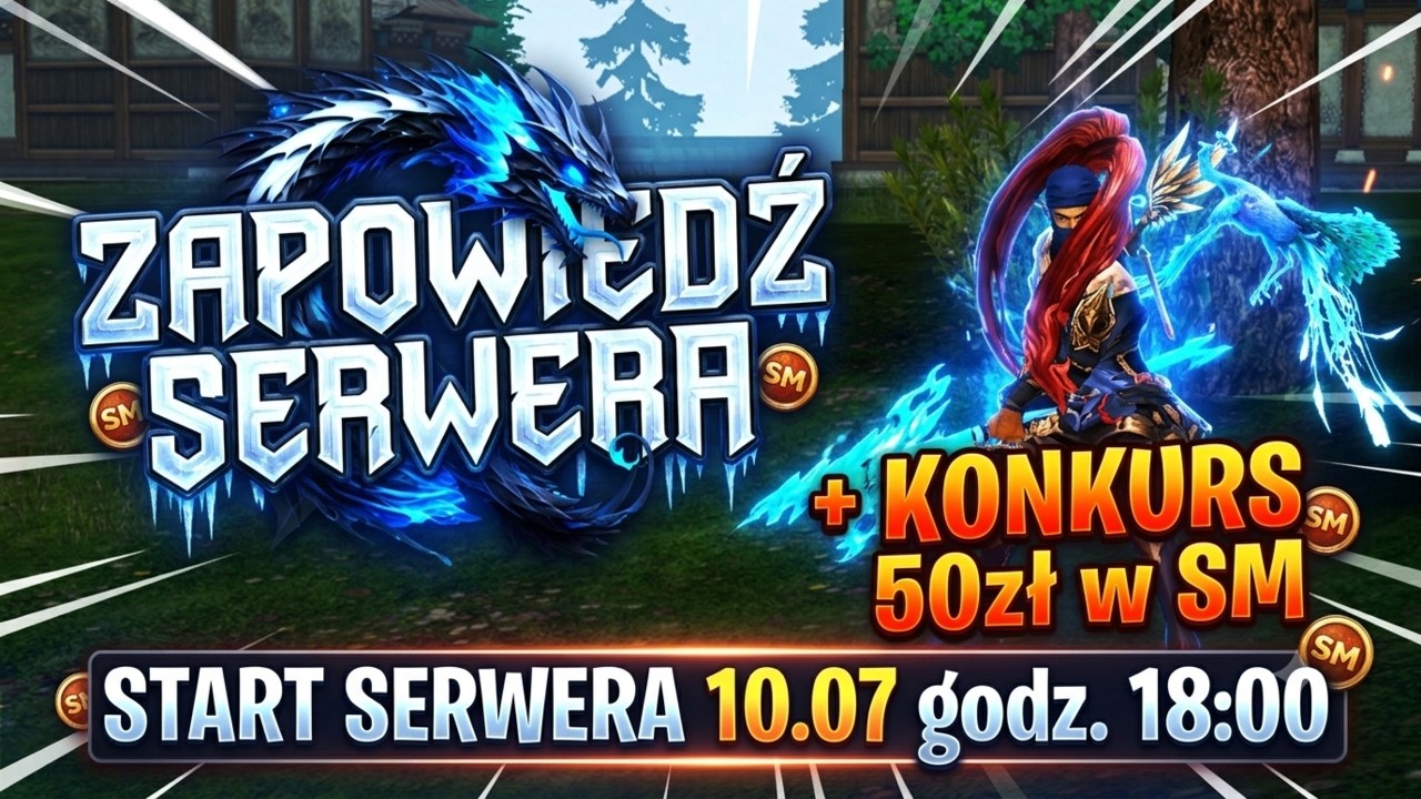 Gwalia Zapowiedź Serwera Medium 120 lvl + Konkurs SM
