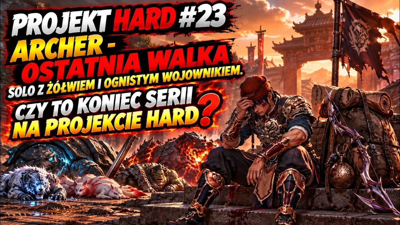 PROJEKT HARD #23 | ARCHER - SOLO Z ŻÓŁWIEM I OGNISTYM WOJOWNIKIEM. CZY TO KONIEC SERII NA PH?