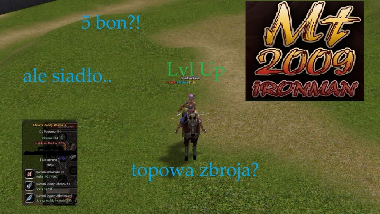 Mt2009 - IronMan #13 - Samotna Droga Ninjy - Tym razem oddało...
