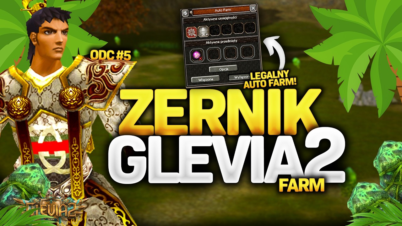 Glevia2 Farm #05 PIERWSZY MILION OBRAŻEŃ W METINA!!