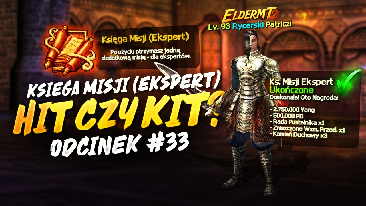 Metin2 – DROGA DO HWANGA #33 | 40 KK Z JEDNEJ MISJI?! Marecki Miał Rację?! [ElderMT2]