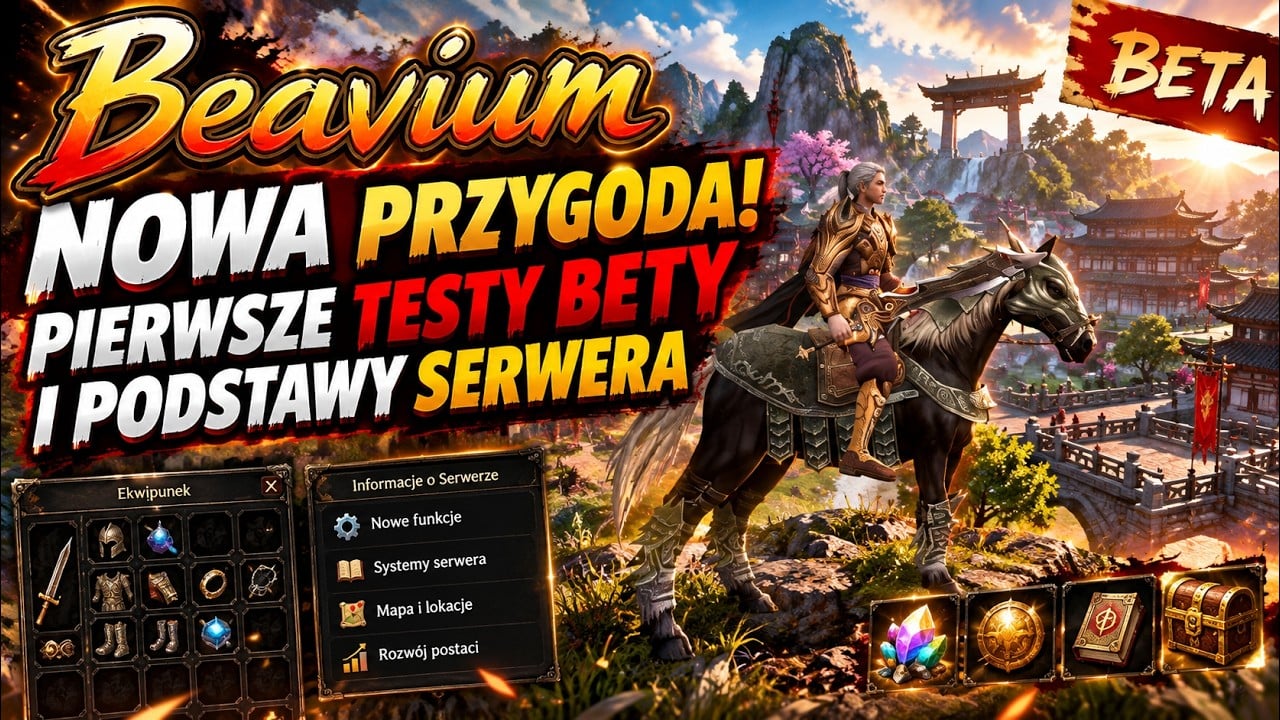 BEAVIUM - NOWA PRZYGODA! PIERWSZE TESTY BETY I PODSTAWY SERWERA