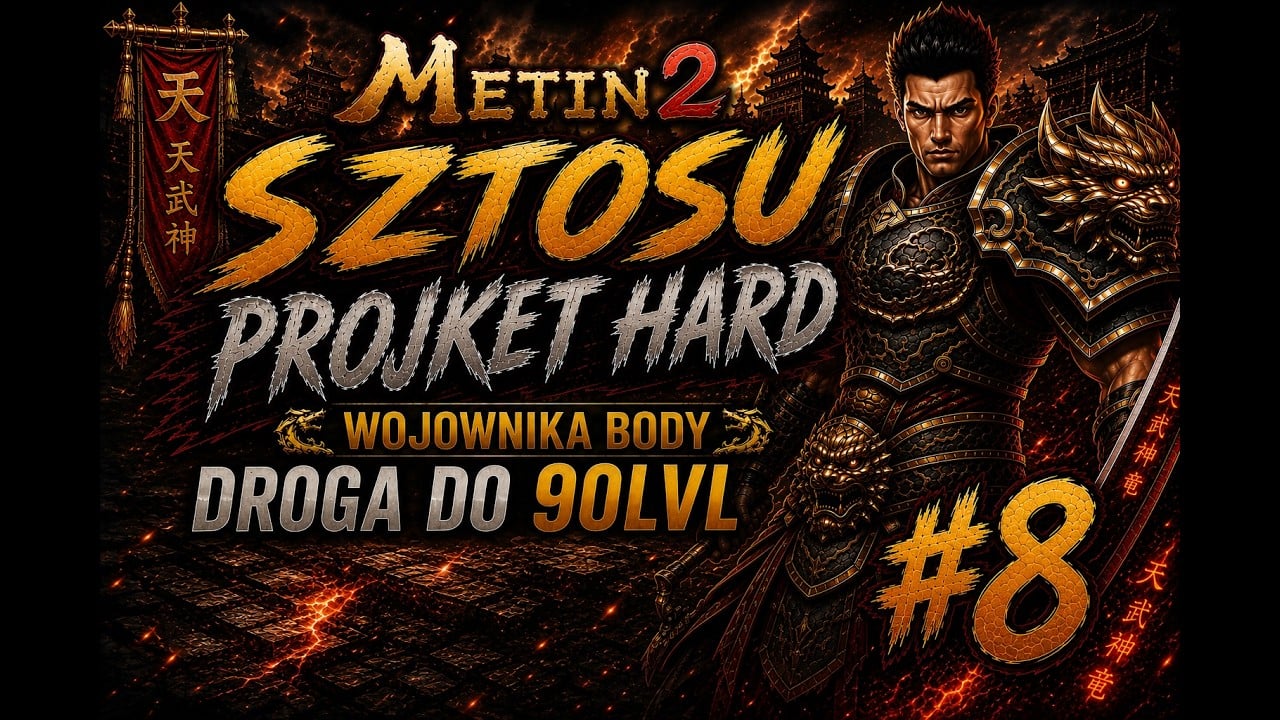 Metin2 I PROJEKT HARD #7 I Droga do 90 I Misje expert nie oddały. 3 x EBO +9???!!!