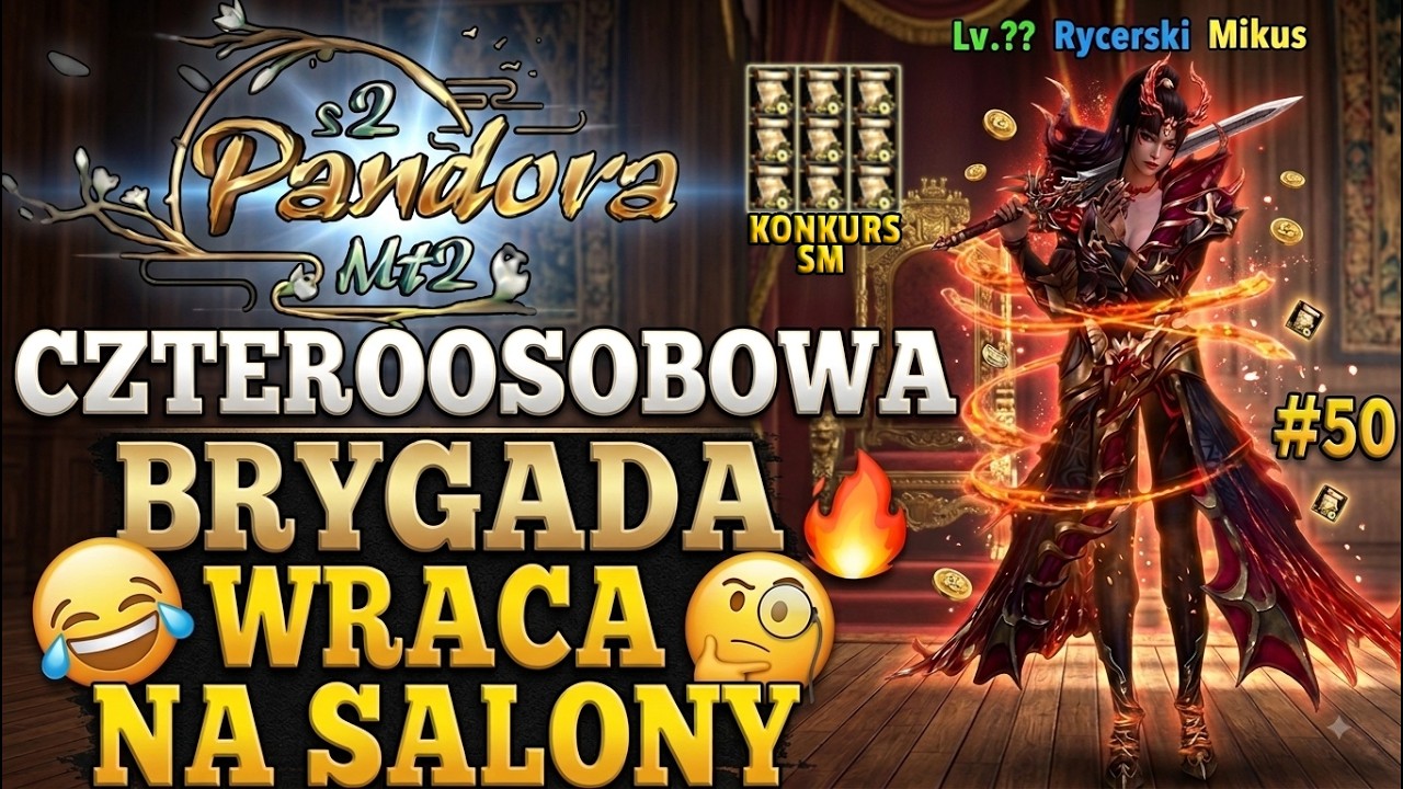 PandoraMT2 #50 - PORA ODKURZYĆ EKIPĘ!
