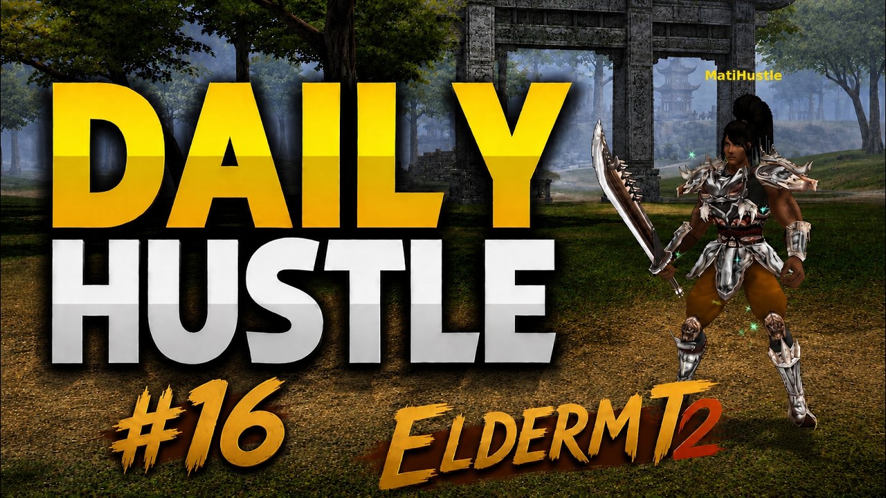 ElderMT2 #16 OKAZJE W M1..  DAILY CZERWIEC 16/30 MatiHustle Metin2