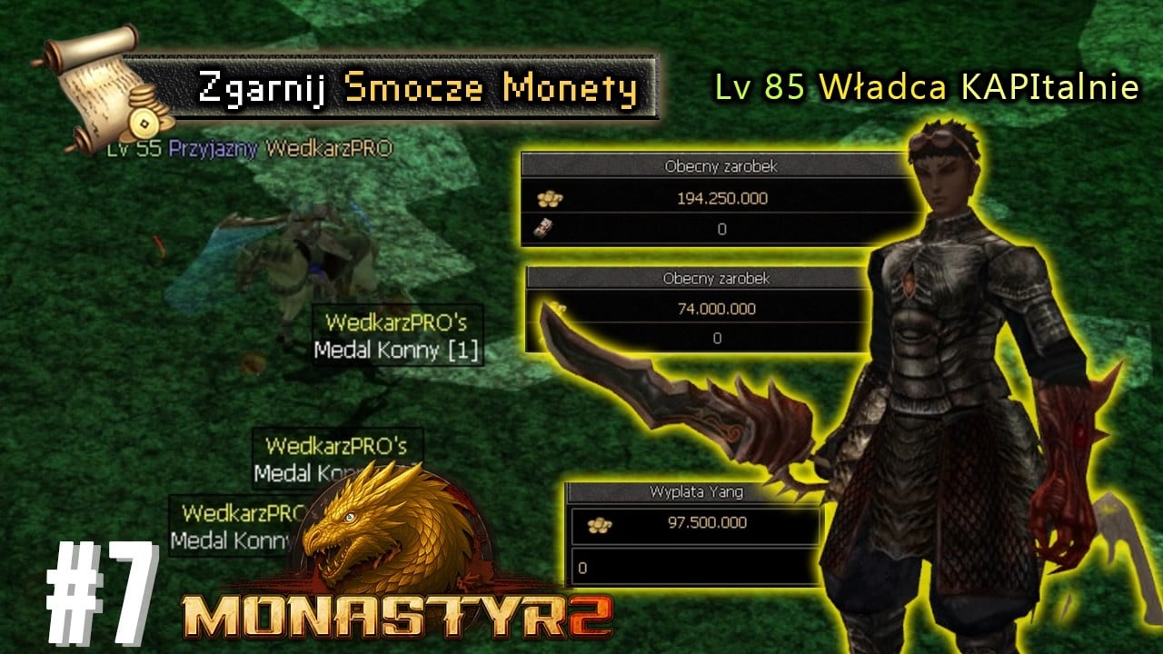 #7 NOWA POSTKA I WYDAWANIE SIOPY 85LVL! [ZGARNIJ SM]MONASTYR2