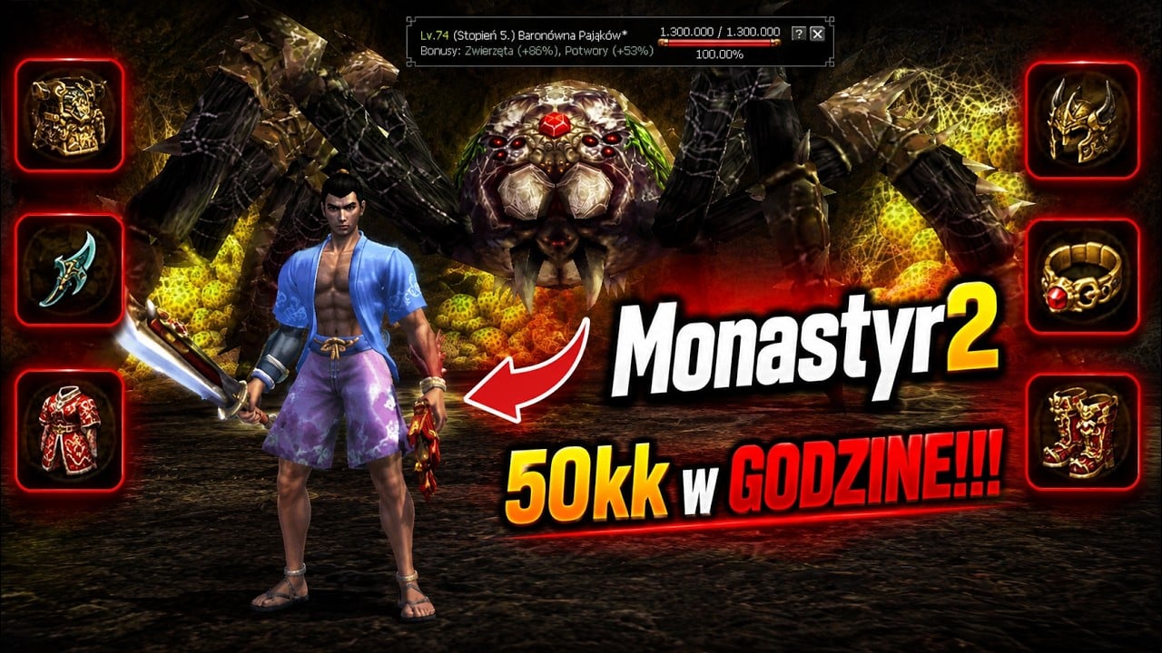 50 kk w GODZINE na JEDNYM DUNGEONIE - Monastyr2 [#07]