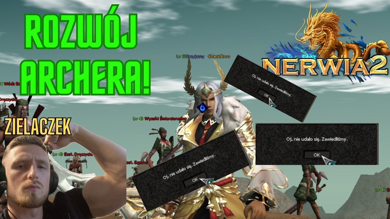 Nerwia2.PL #2💸MARMUROWY CHAM 🏹 ARCHEREM DO 130LV! 🏹