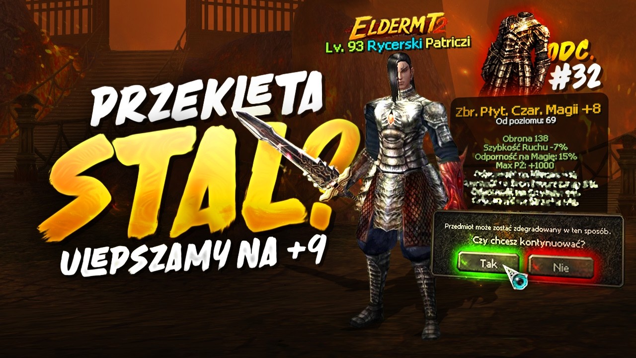 Metin2 - STAL NA +9? , 551 ZMIANEK W JEDNYM ODCINKU!   Droga do 99 LVL #31| [ElderMT2]