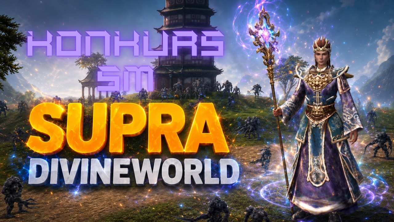 DIVINEWORLD2 Jak DOBRZE ZACZAC GRE? PREZENTACJA SERWERA KONKURS SM #01