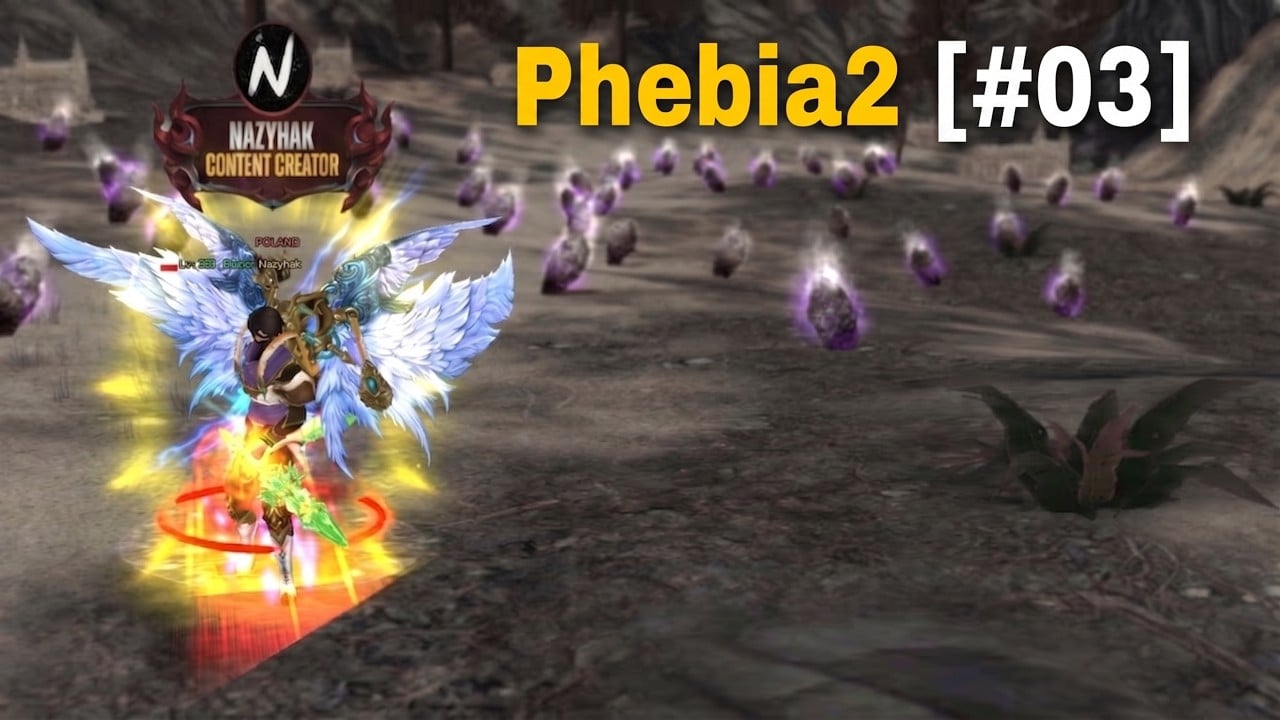 Phebia2 [#03] SERIO? TO MOŻE SPALIĆ XD!? Psycha Siada po raz pierwszy...