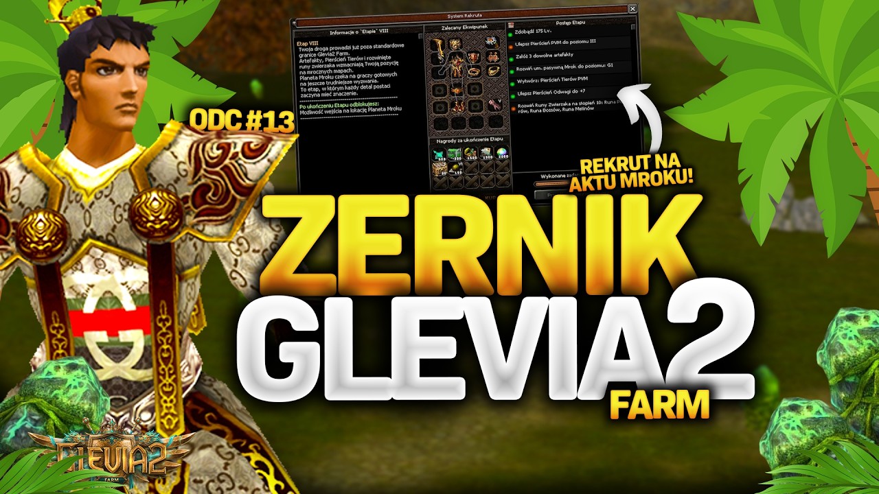 Glevia2 Farm #13 Dzień bez słowa na K - Przekleństwo = kara
