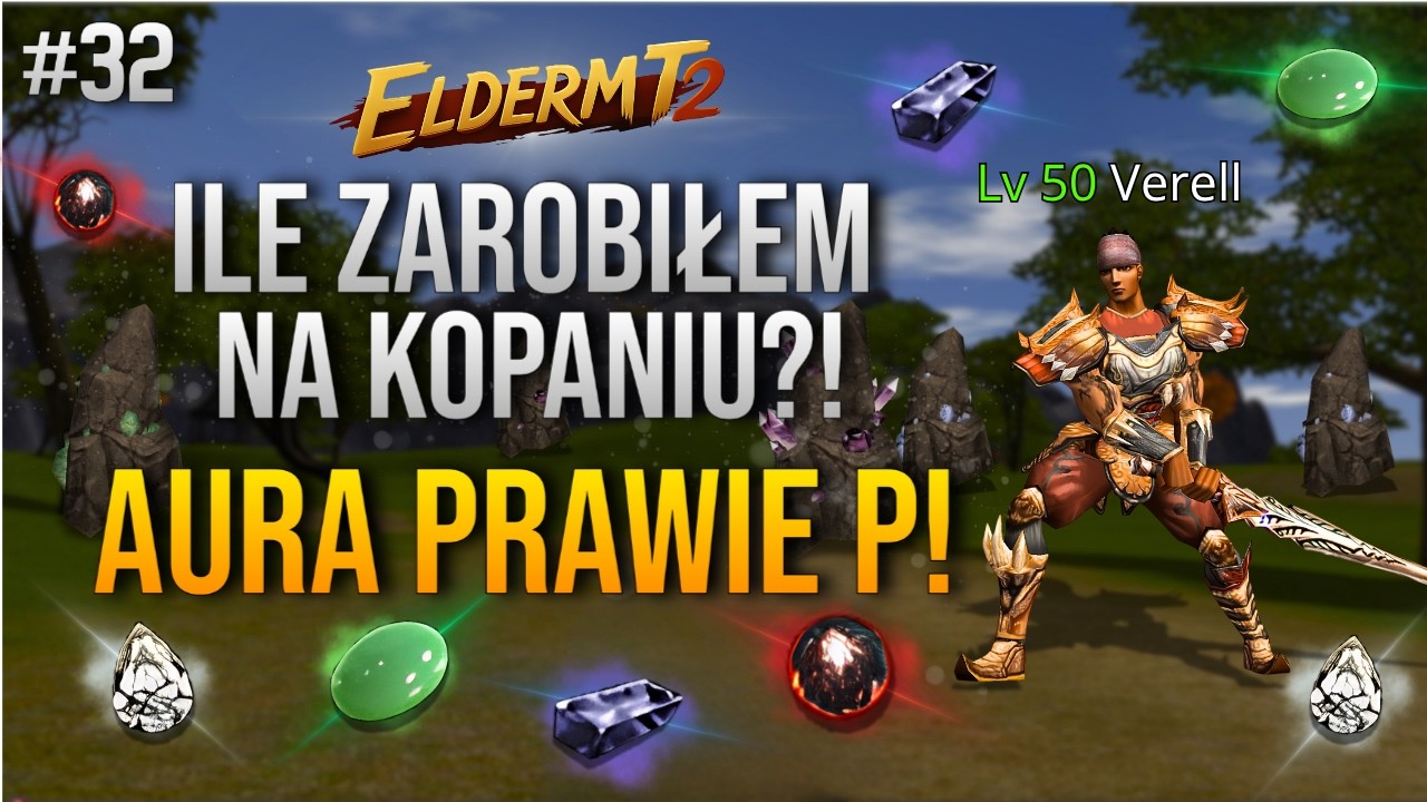 Metin2 - Aura Prawie P & Ciekawy Zarobek na Górnictwie! 100 Łapek = Film w Niedziele! ElderMT2 #32