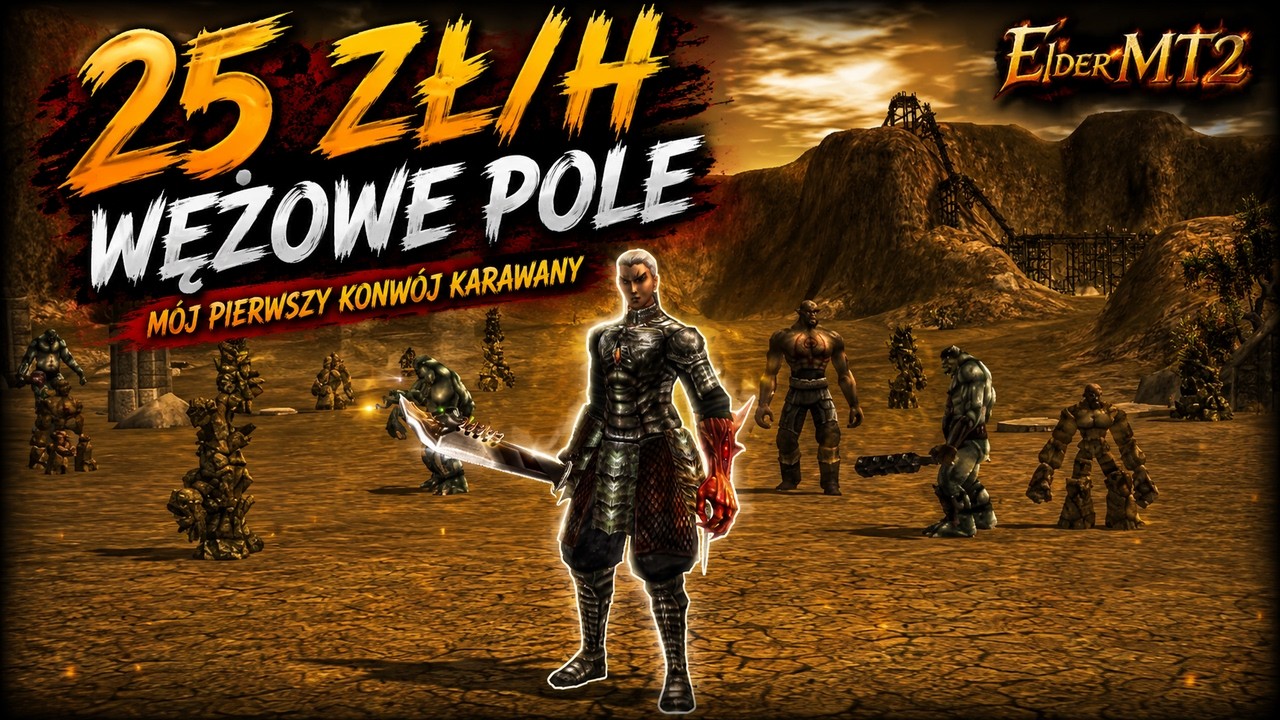 ElderMT2.pl  [ 29 ] - ZARABIAM 25ZŁ/H NA WĘŻOWYM POLU??  NIE TAKI ZŁY TEN ZAROBEK !