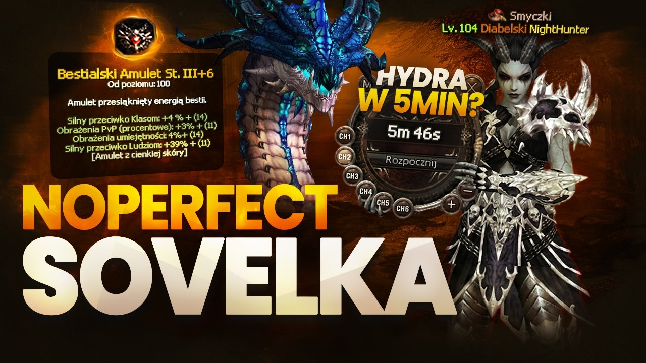 Sovelka | #23 – Kończymy EQ PvP, Hydra w 5 minut?!