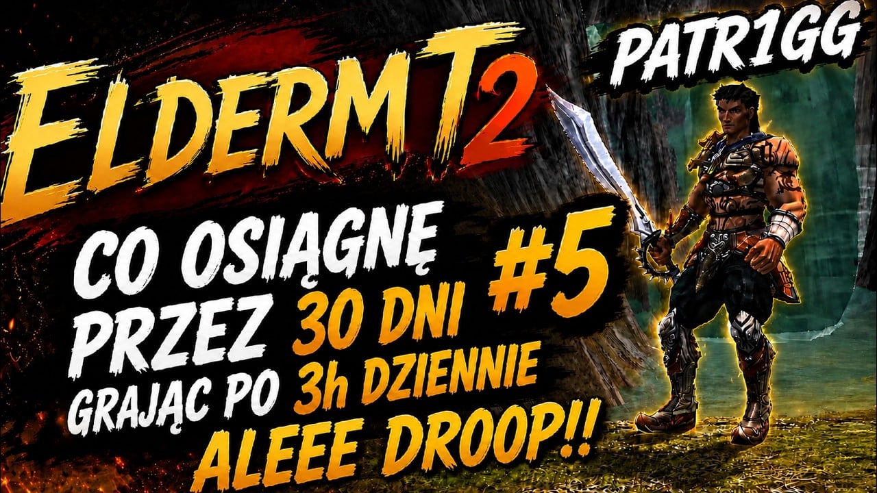 ElderMt2 #5- CO JA WYDROPIŁEM? MATKO JEDYNA! *co osiągnę przez 30 dni grając po 3h dziennie bez pln*